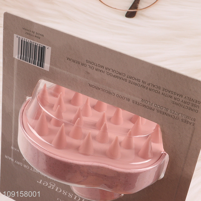 Wholesale Scalp Massager Shampoo Brush Dandruff Cleaning Brush with Soft Bristles