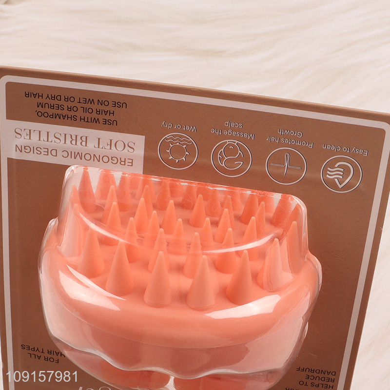 High Quality Scalp Massager Shampoo Brush Hair Scalp Scrubber Head Massager
