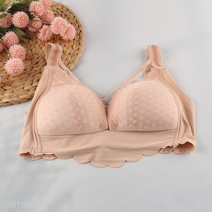 Low price breathable ladies nursing bra lactancia bra for sale