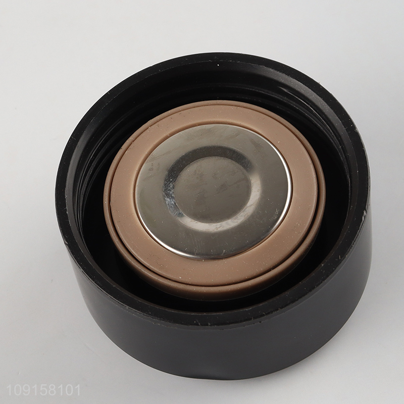 Top selling black stainless steel display temperature insulated vacuum cup wholesale