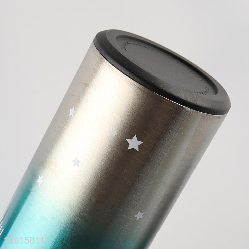 China products stainless steel led display temperature insulated vacuum cup