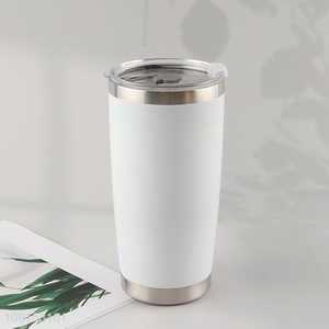 Hot products stainless steel car water tumbler insulated vacuum cup