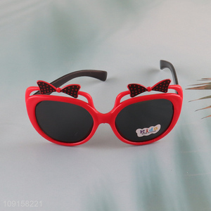 Factory price outdoor children summer plastic sunglasses for sale