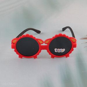 Hot products cartoon kids outdoor plastic sunglasses cute sunglasses