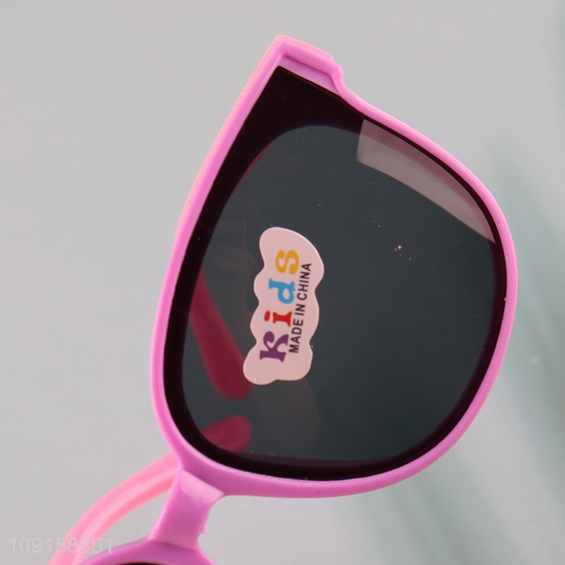 Online wholesale kids fashion summer outdoor plastic sunglasses