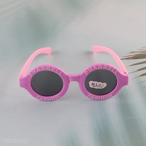 Best selling fashion kids outdoor summer plastic sunglasses wholesale