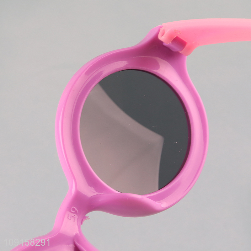 Best selling fashion kids outdoor summer plastic sunglasses wholesale