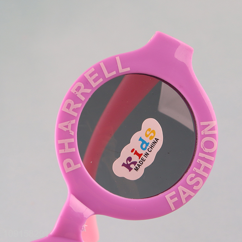 Best selling fashion kids outdoor summer plastic sunglasses wholesale