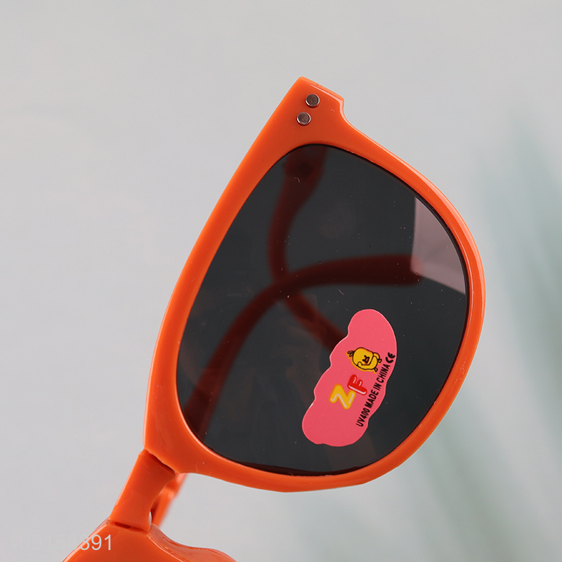 Hot selling plastic outdoor summer kids sunglasses fashion sunglasses