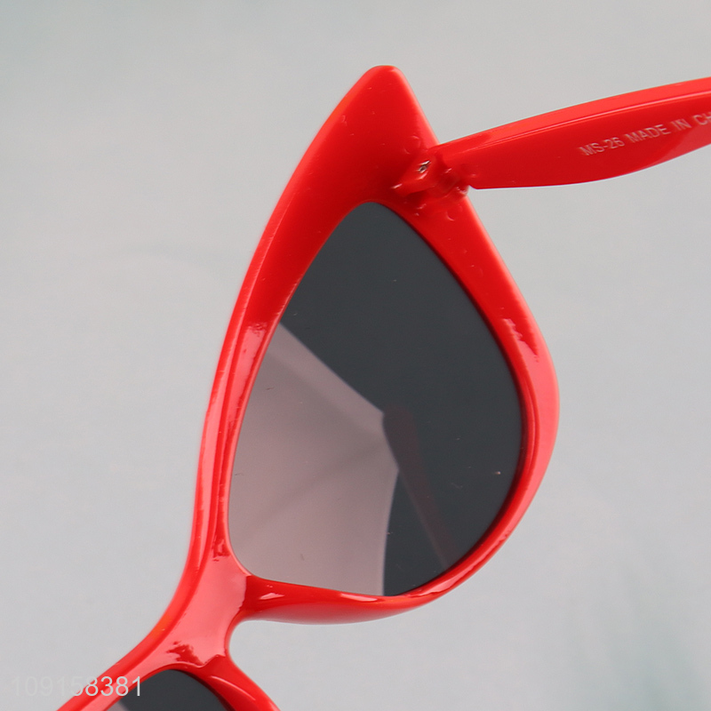 Factory direct sale fashion plastic children sunglasses for outdoor