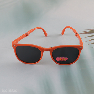 Hot selling plastic outdoor summer kids sunglasses fashion sunglasses