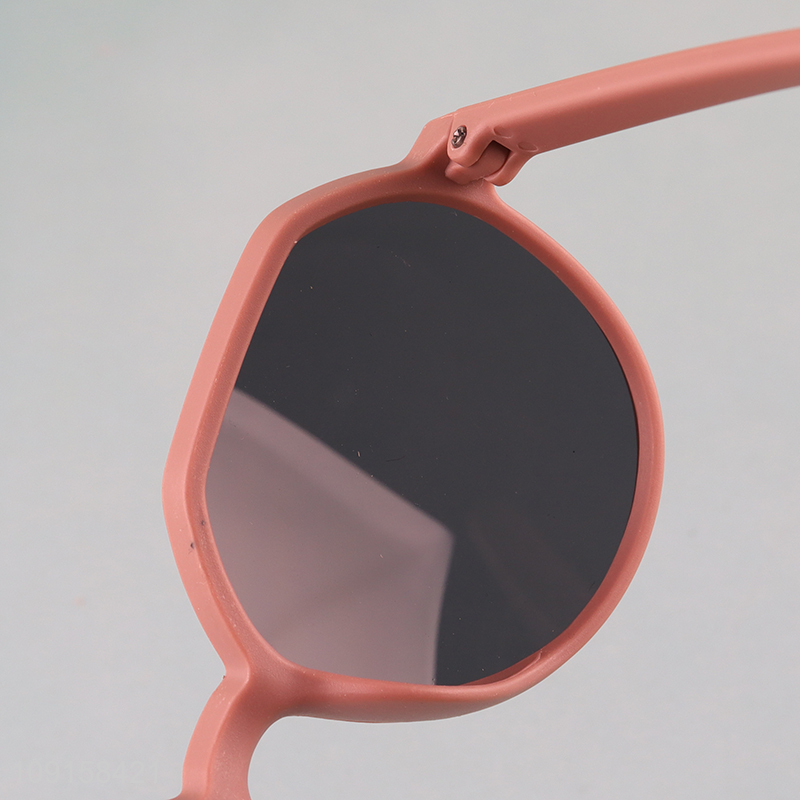 Yiwu market fashion plastic children sunglasses outdoor glasses