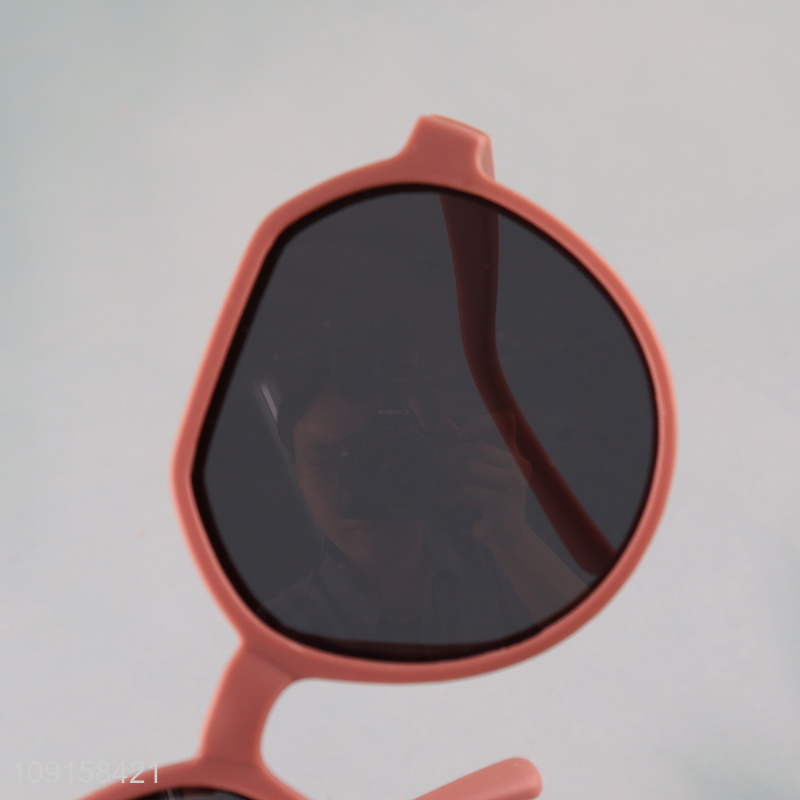 Yiwu market fashion plastic children sunglasses outdoor glasses