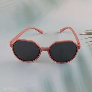 Yiwu market fashion plastic children sunglasses outdoor glasses