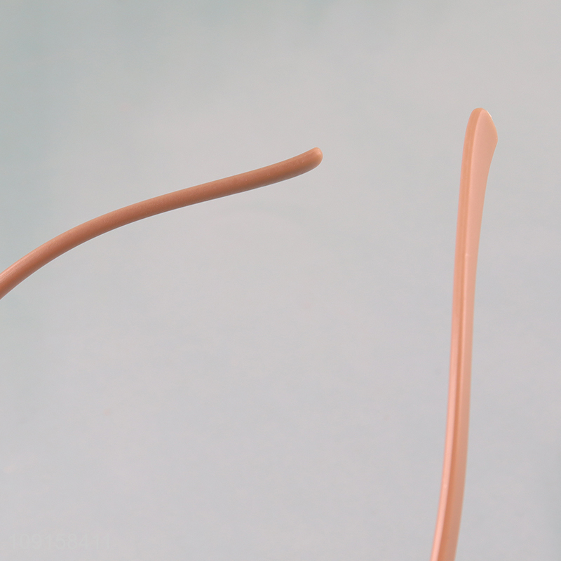 Factory supply round fashion children plastic glasses for outdoor