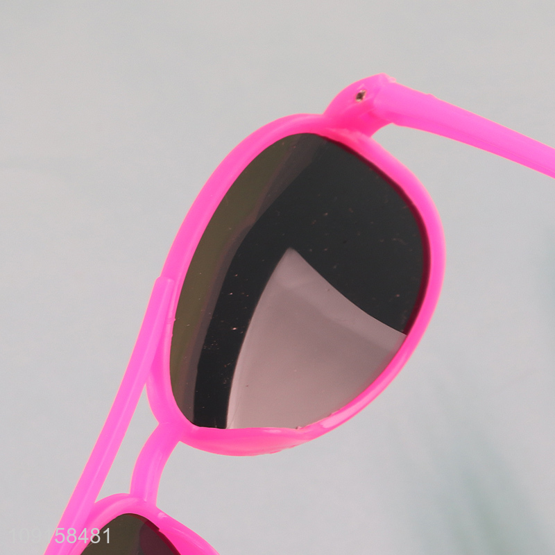 China wholesale fashion plastic children summer outdoor sunglasses