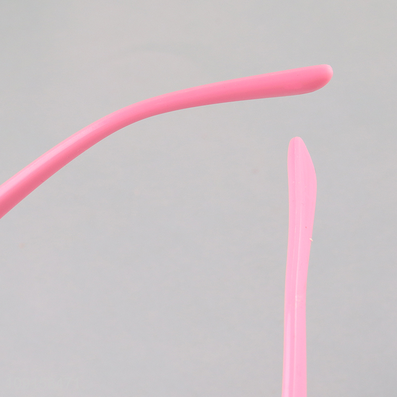 Top sale pink girls children outdoor summer plastic sunglasses