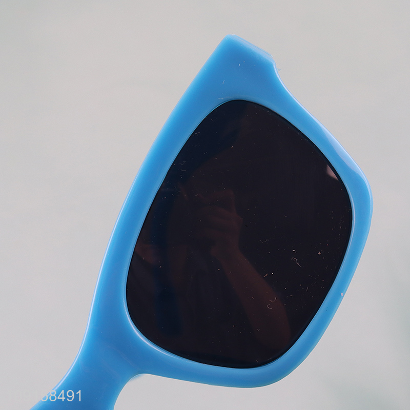 China products blue plastic summer outdoor eye protection sunglasses