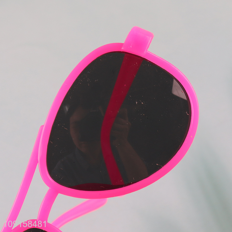 China wholesale fashion plastic children summer outdoor sunglasses