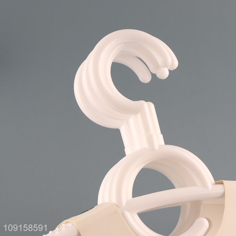 Top quality 5pcs plastic household clothes hanger coat hanger for sale