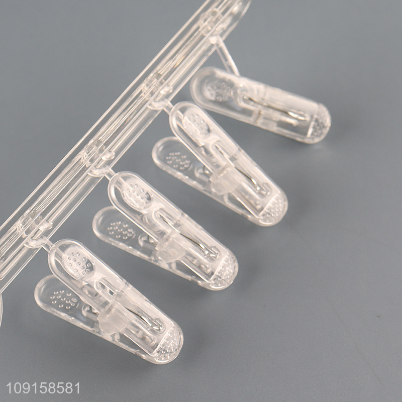 Online wholesale transparent household hanging socks rack