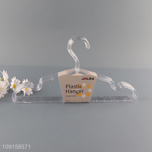 Yiwu market non-slip 5pcs clothes hanger coat hanger for household