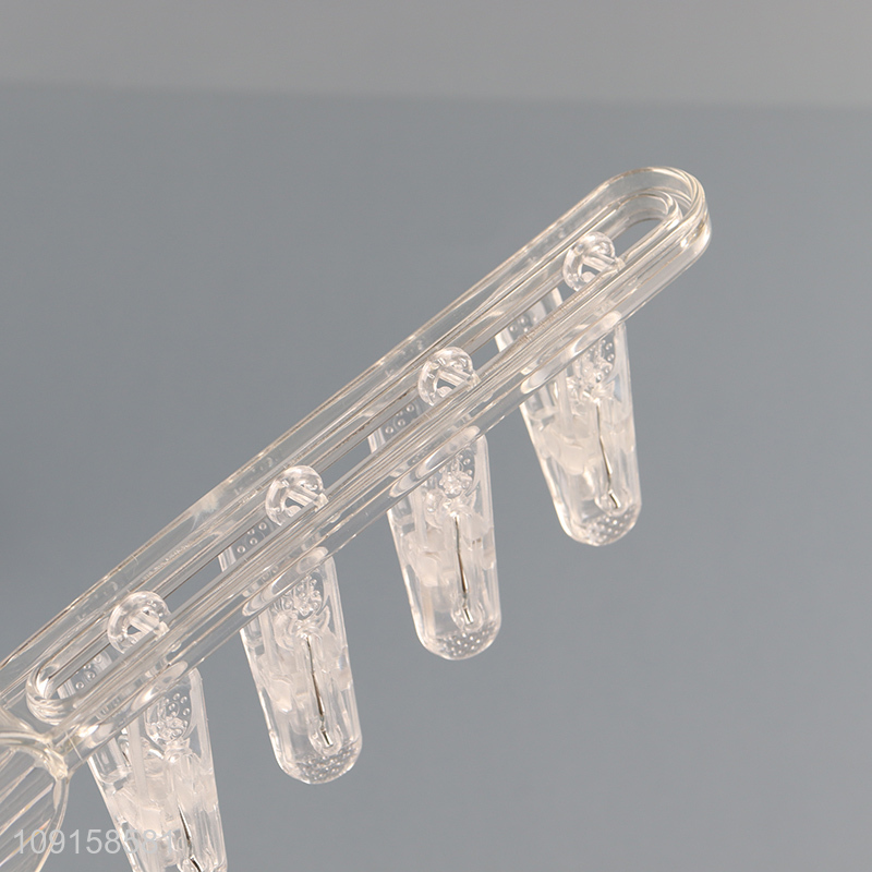 Online wholesale transparent household hanging socks rack