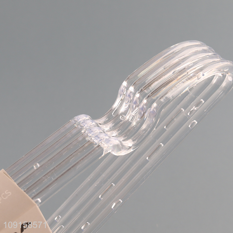 Yiwu market non-slip 5pcs clothes hanger coat hanger for household