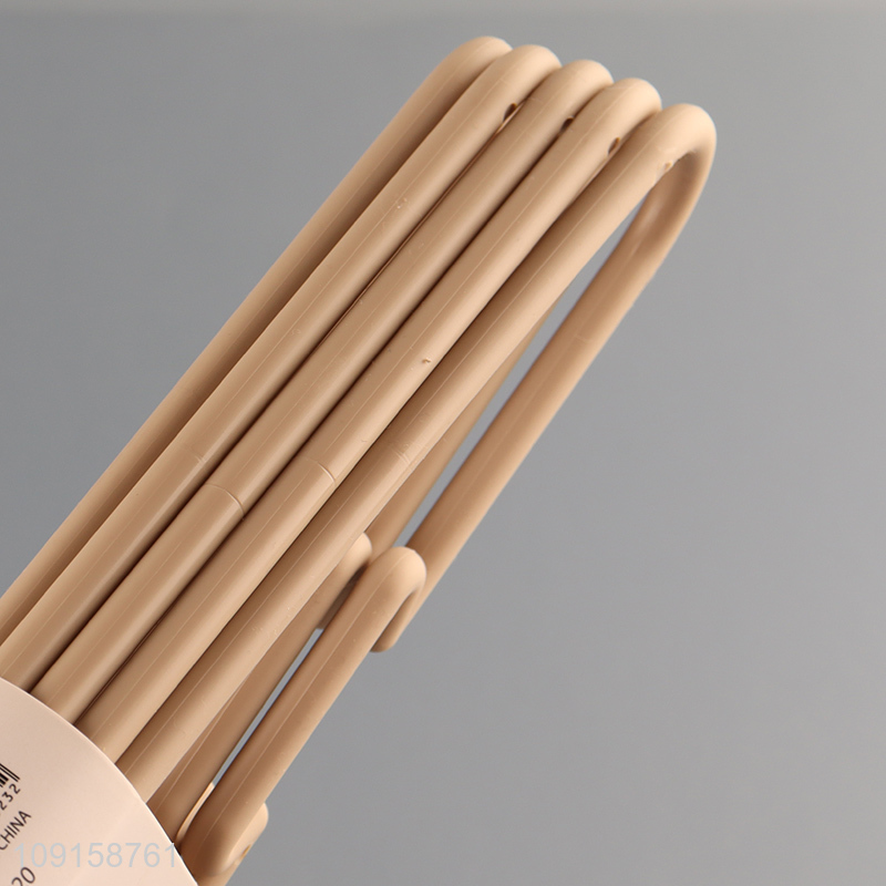 Top sale 5pcs household anti-slip clothes hanger coat hanger set