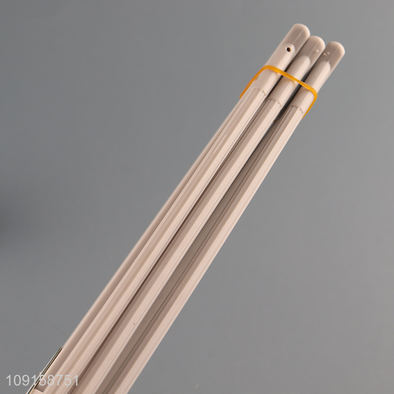 Good selling 3pcs household plastic clothes hanger coat hanger wholesale