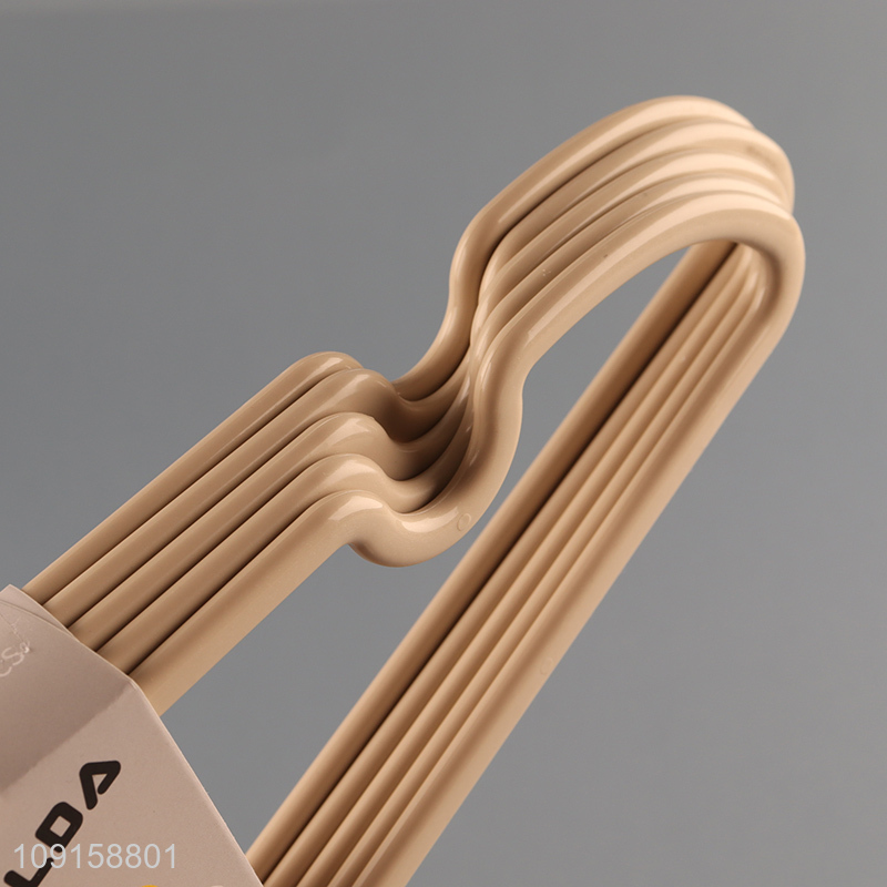 Top quality plastic household clothes hanger coat hanger for sale