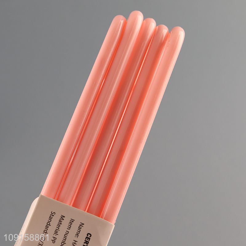 Best quality 5pcs plastic household children clothes hanger coat hanger