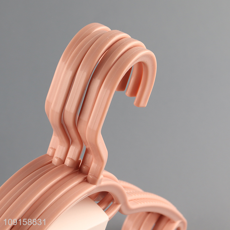 Factory direct sale plastic clothes hanger coat hanger set wholesale