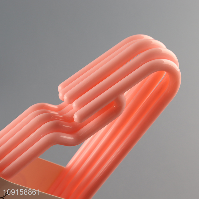 Best quality 5pcs plastic household children clothes hanger coat hanger