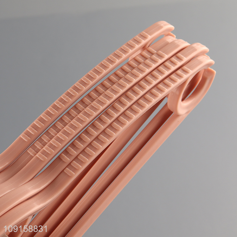 Factory direct sale plastic clothes hanger coat hanger set wholesale