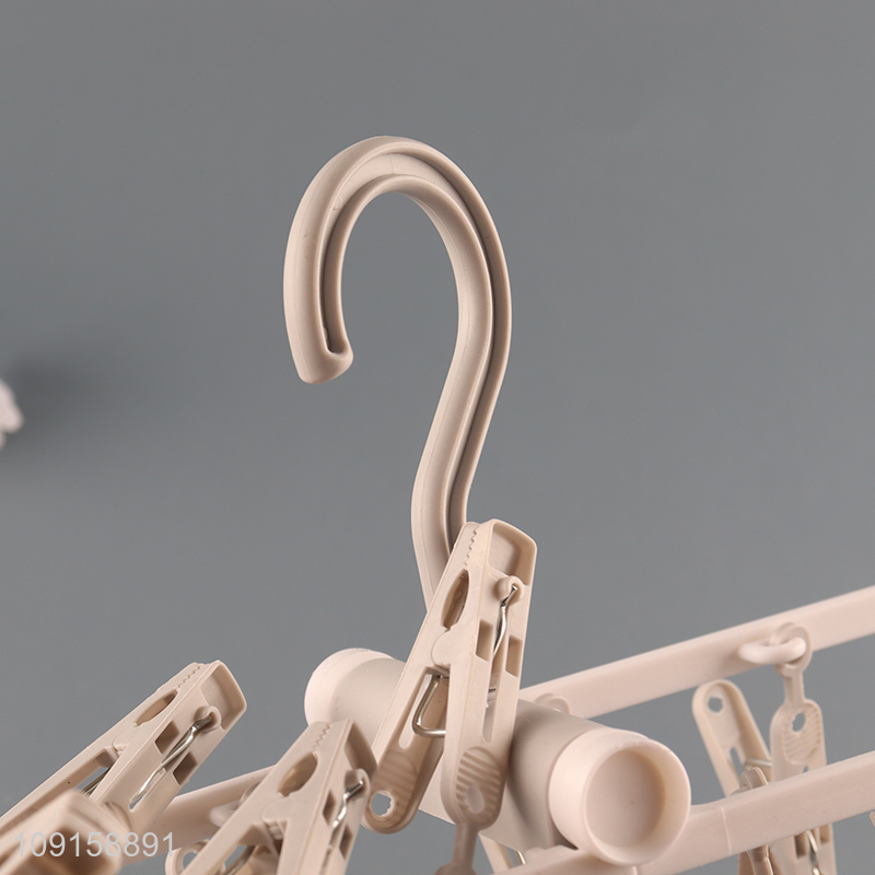 New arrival household windproof hanging socks rack for sale