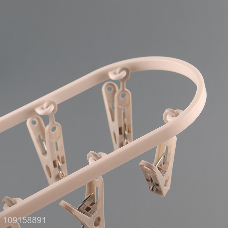 New arrival household windproof hanging socks rack for sale