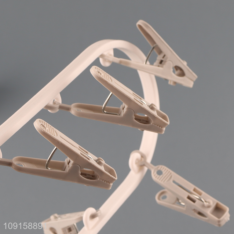 New arrival household windproof hanging socks rack for sale