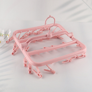 Top quality plastic socks hanging <em>rack</em> drying <em>rack</em> for household