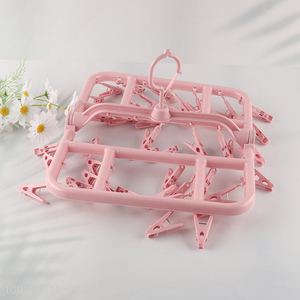 Online wholesale plastic household socks hanging <em>rack</em> drying <em>rack</em>