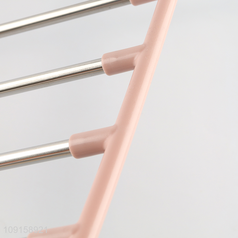 China products stainless steel space saving pants hanger for household