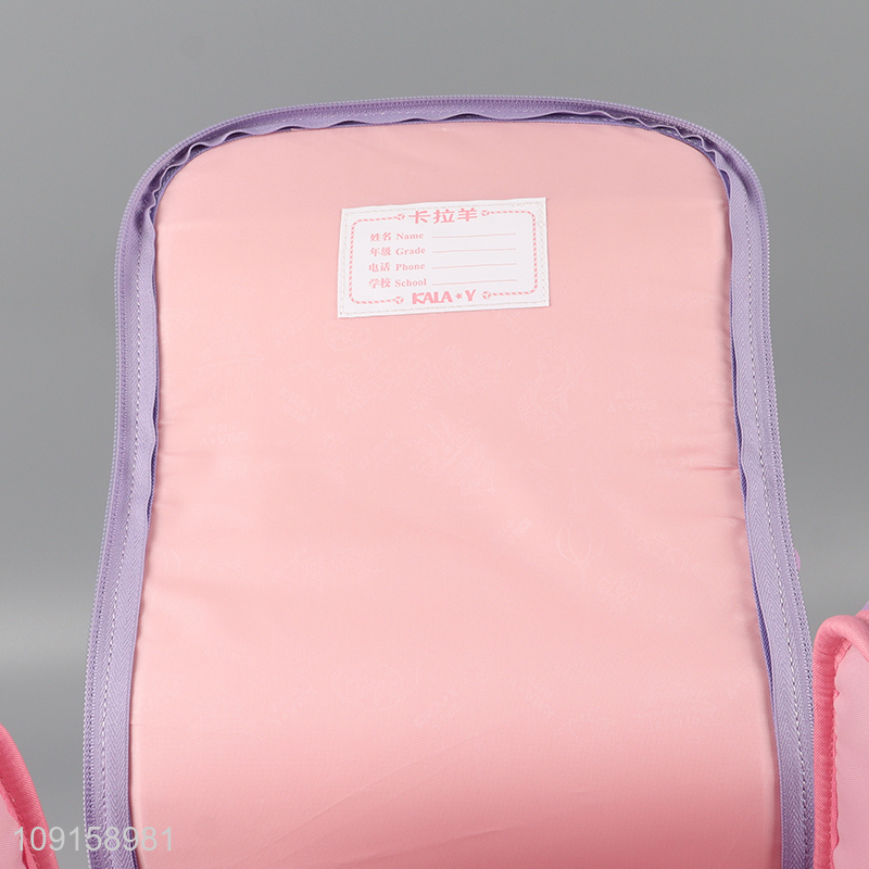 Factory Price Elementary School Bookbag Schoolbag Waterproof School Backpack