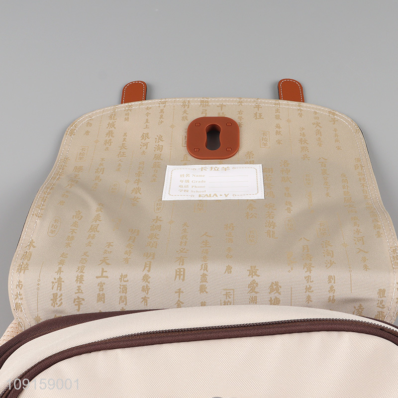 Hot Selling Large Capacity Schoolbag Elementary Student Schoolbag Bookbag