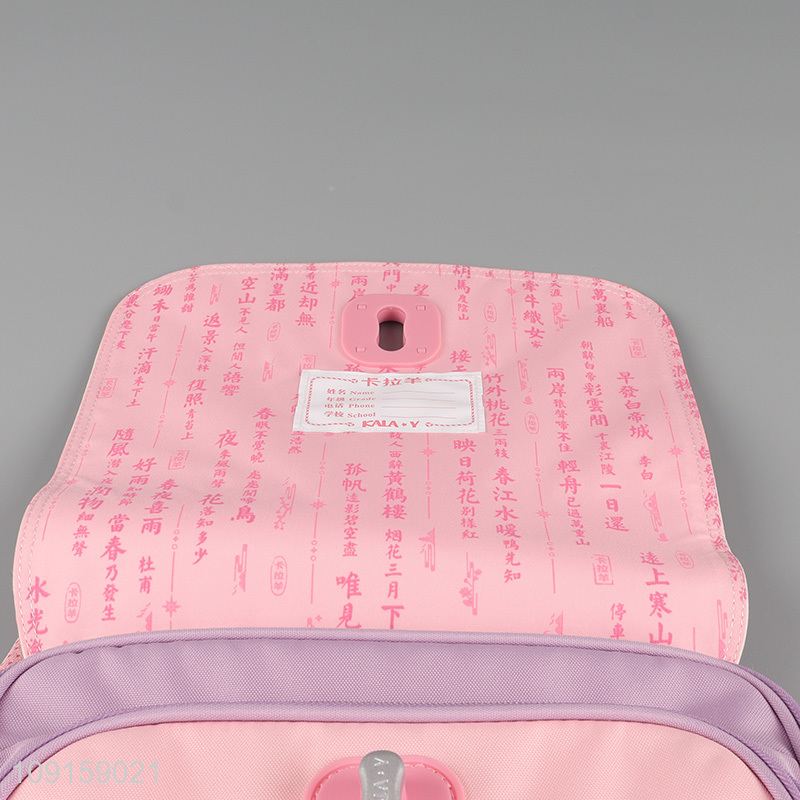 Good Quality Student School Bag Lage Capacity Durable School Backpack