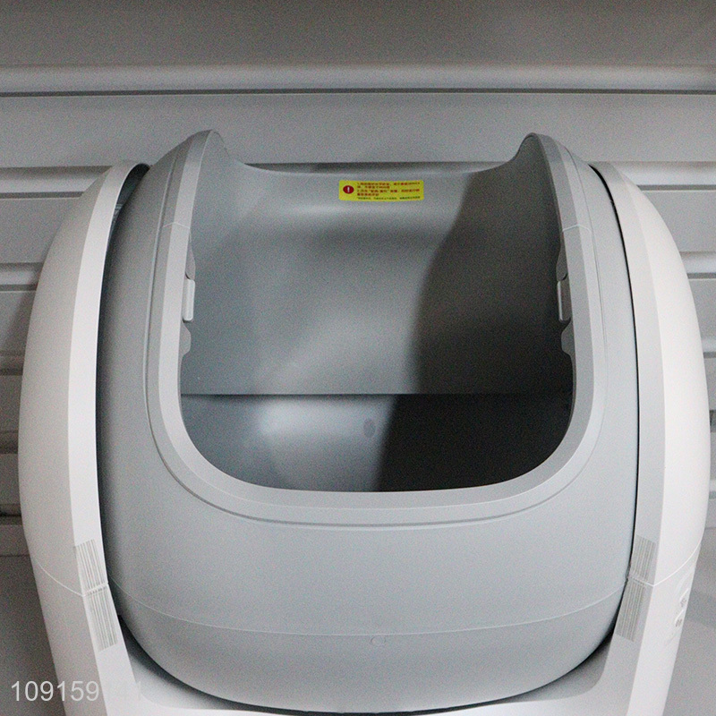 High Quality Open Top Self-Cleaning Cat Litter Box Automatic Cat Litter Box