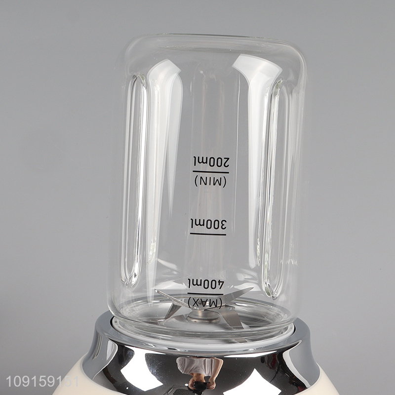 Wholesale Personal Blender Smoothie Maker with Glass Jar & Stainless Steel Blades