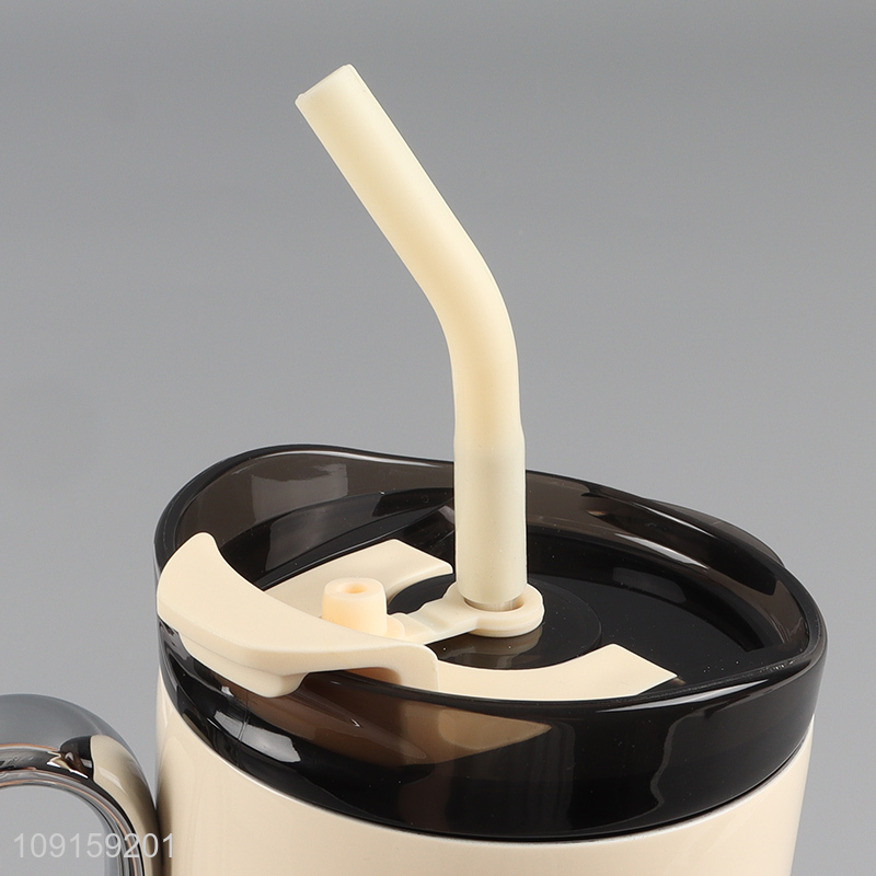 High Quality 316 Stainless Steel Insulated Water Bottle with Lid & Silicone Straw