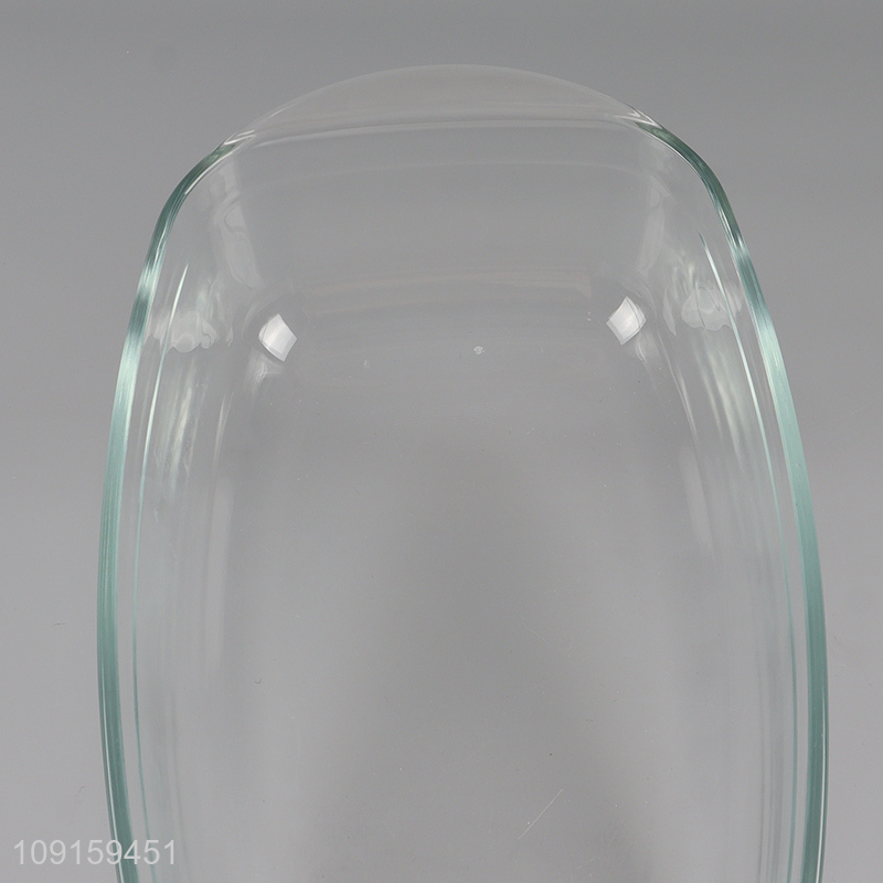 Wholesale 4.5L High Borosilicate Glass Casserole Dish with Lid for Baking