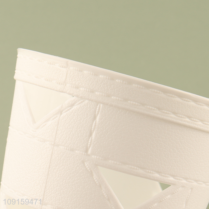 China products round plastic storage basket for home office