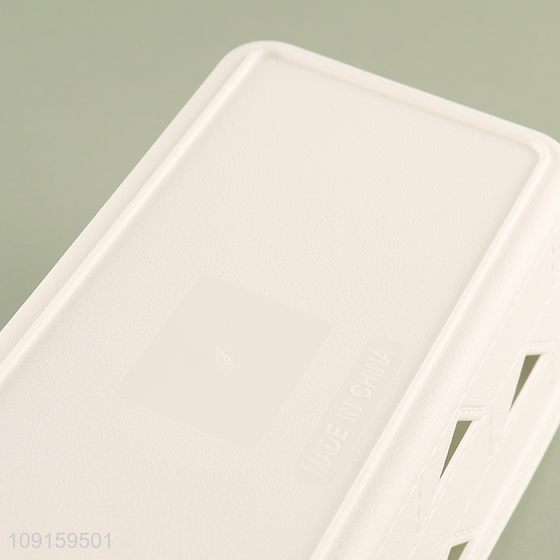 Online wholesale desktop organizer plastic storage basket for home